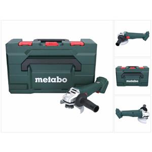 Metabo W 18 7-125 | Accu Haakse Slijper | 18V | 125mm | 8500 /min | Zonder accu en lader | in X