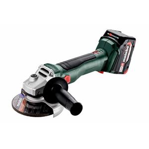 Akku-Winkelschleifer w 18 l bl 9-125 (602374510) x 165 l 18V 2x4Ah Li-Power + asc 55 - Metabo