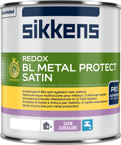 Sikkens redox bl metal protect satin wit 2.5 ltr