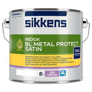 Sikkens redox bl metal protect satin wit 2.5 ltr