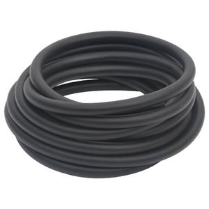 vidaXL Luchtslang hybride 5 m rubber en PVC zwart