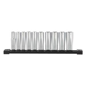 Milwaukee Accessoires Doppenset 3/8” lang (10-delig) - 4932492509 4932492509
