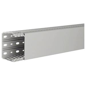 Tehalit BA760080 Verdrahtungskanal 60x80 grau - Hager BA760080, Grau, PVC, EN50085-2-3, 6,5 mm, 2000 mm