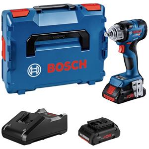 Bosch GDS 18V-330 HC 06019L5002 Accu-draaislagmoeraanzetter 18 V Li-ion Incl. 2 accus, Incl. lader, Incl. koffer