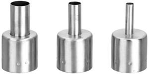 TOOLCRAFT ZD-8908HT1 + ZD-8908HT2 + ZD-8908HT3 Hetelucht mondstuk Ronde vorm Grootte soldeerpunt 5 mm, 8 mm, 12 mm Lengte soldeerpunt: 22.5 mm Inhoud: 3 stuk(s)