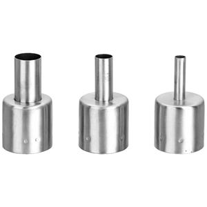 TOOLCRAFT ZD-8908HT1 + ZD-8908HT2 + ZD-8908HT3 Hetelucht mondstuk Ronde vorm Grootte soldeerpunt 5 mm, 8 mm, 12 mm Lengte soldeerpunt: 22.5 mm Inhoud: 3 stuk(s)