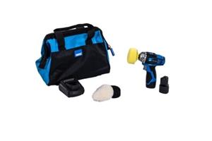 Draper Polijstmachine 10,8V (12V) incl. 2 Accu's en tas