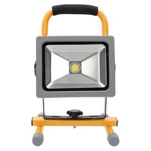 Shada Oplaadbare en verwisselbare bouwlamp op accu met grondstandaard - 20 wattoplaadbare en verwisselbare bouwlamp op accu met grondstandaard - 20 watt