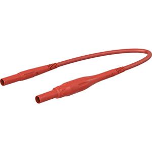 Stäubli XSMF-419 Messleitung [4mm Sicherheits-Stecker - 4mm Sicherheits-Stecker] 1.50m Rot 1St.