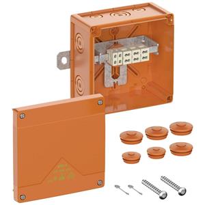 Spelsberg 86771001 Abzweigkasten (L x B x H) 150 x 150 x 85mm Orange IP66 1St.