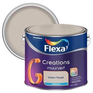 Flexa Creation Muurverf Simply Urban Taupe Zijdemat 2,5l