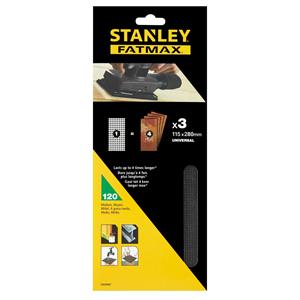 Stanley Schuurgaas Vlakschuurmachine Sta39007-xj 115x280mm K120 3 Stuks