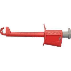 Schützinger SKPS 8341 Ni / RT Sicherheits-Klemmprüfspitze Buchse 4mm Rot