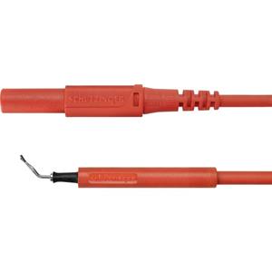 Schützinger AL 8322 / ZPK / 1 / 100 / RT Adapterkabel [Stekker 4 mm - Testpunt] Rood 1 stuk(s)