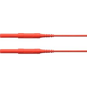 Schützinger HSPL 8568 / AWG16 / 50 / RT Veiligheidsmeetsnoer [Stekker 4 mm - Stekker 4 mm] Rood 1 stuk(s)