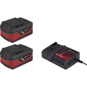 TOOLCRAFT AP-1100 / TAWB-200 2x 20 V 4000mAh-accu met 5,0A-oplader 4000 mAh Li-ion