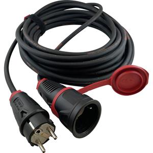HAWA R7030 Strom Verlängerungskabel 16A Schwarz 10.00m