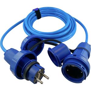 HAWA R7035 Strom Verlängerungskabel 16A Blau 10.00m