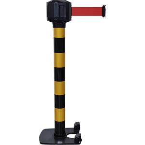 VISO RXLO1050NJRE Schwa/geel POost-rood bandwasdicht (Ø x h) 80 mm x 990 mm