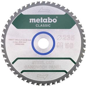 Metabo 628681000 Kreissägeblatt 235 x 30mm Zähneanzahl: 50 1St.