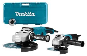 Makita DK0054X1 125-230mm Haakse Slijper Combiset GA9020R en 9558HNRG