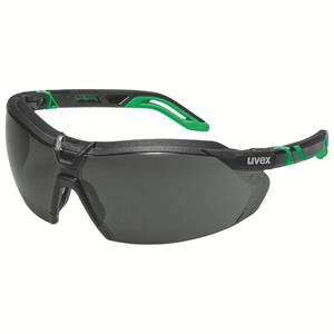 Uvex i-5 9183045 Schutzbrille Schwarz, Grün