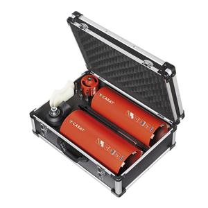 Carat Dustec Diamantboorset 82-162mm 3 Delig HTESET0300