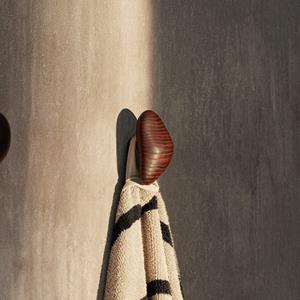 Ferm living Cairn Wandhaak - Set van 2 - Dark Brown
