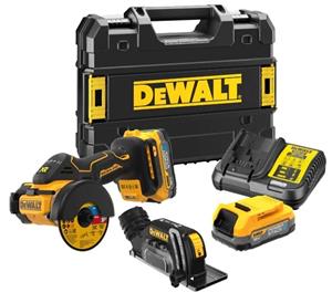 DeWALT DCS438E2T-QW 18V XR Brushless 76mm Slijper in TSTAK Koffer