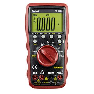 Testboy 61412000 Multimeter Digitaal CAT III 600 V