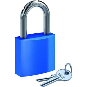 Basi 6190-4000-BLAU Hangslot Verschillend sluitend Blauw