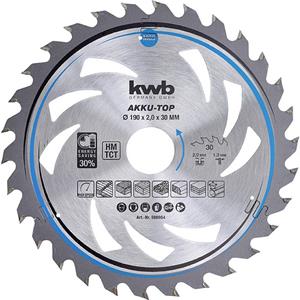 Kwb 586959 Kreissägeblatt 190 x 30, 20, 16 mm, mm, mm 1St.