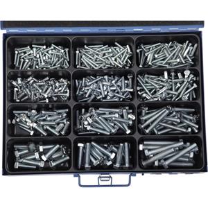 noname 810778 Sechskantschrauben-Sortiment 400 Teile