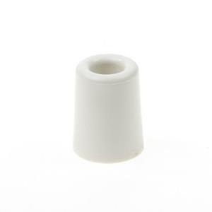 3x Deurbuffer / deurstopper wit rubber 50 x 30 mm -