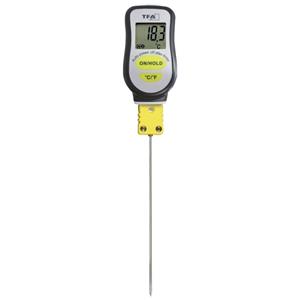 tfadostmann TFA Dostmann Insteekthermometer Meetbereik temperatuur -20 tot 300 °C Sensortype K Binnen enkele seconden, Met starre sensor