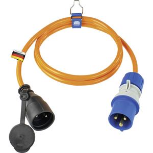 asschwabe AS Schwabe 862435 Strom Adapterkabel 16A Orange 1.5m