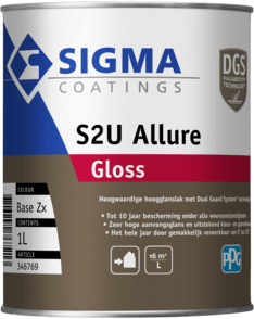 Sigma s2u allure gloss wit 1 ltr