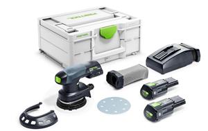 Festool ETSC 125 3,0 I-Plus Accu Excenterschuurmachine 18V 3.0Ah in Systainer - 577694