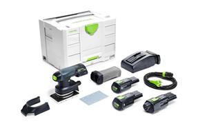 Festool RTSC 400 Li 3,0 I-Set Accu Vlakschuurmachine 18V 3.0Ah in Systainer incl. ERGO Adapter - 577681