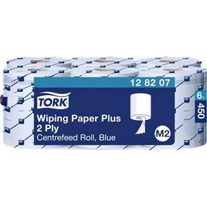 TORK Starke Mehrzweck-Papierwischtücher Blau M2 128207