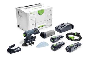 Festool DTSC 400 3,0 I-Set Accu Deltaschuurmachine 18V 3.0Ah in Systainer incl. ERGO Adapter - 577509