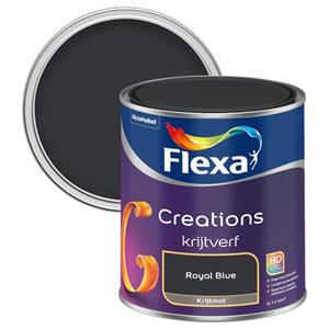 Flexa Muurverf Creations Krijt Royal Blue 1l