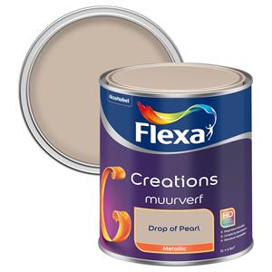 Flexa Creation Muurverf Metallics Drop Of Pearl 1l