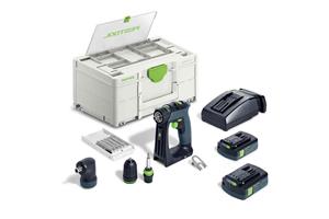 Festool CXS 18 C 3,0-Set Accu Schroefboormachine 18V 3.0Ah in Systainer - 576884