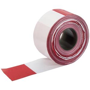 Hazet 200-3 Afzetlint Folie-afsluitband rood/wit geblokkt (l x b) 500 m x 50 mm