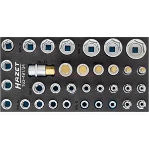 Hazet Steckschlüsselsatz 1/2  (12.5 mm) 34teilig 163-491/34