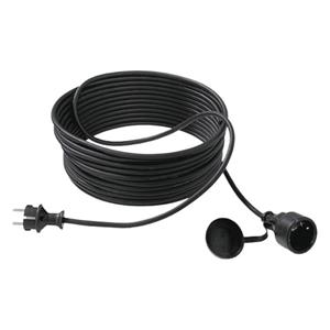 Bachmann 343.192 Strom Verlängerungskabel 16A Schwarz 25.00m