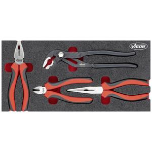 Vigor V5633N Zangen-Set 4teilig