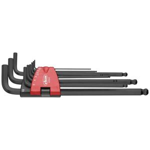 Vigor V4942 Inbus Haakse schroevendraaierset 1.5 mm, 2 mm, 2.5 mm, 3 mm, 4 mm, 5 mm, 6 mm, 8 mm, 10 mm