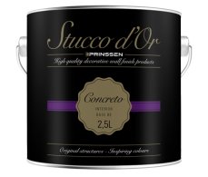 Stucco D'or Concreto - Op Kleur Gemengd - 1L